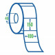 Прозора поліпропіленова етикетка 100x150 (500 шт)
